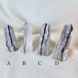 Pink Banded Onyx with Unique Lavendar hues 💜💫💎